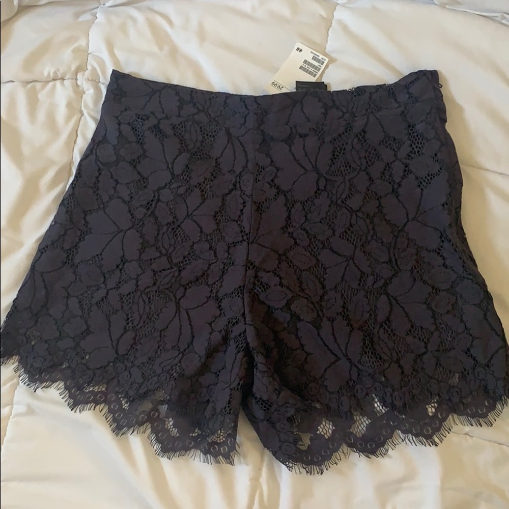 Lace shorts
